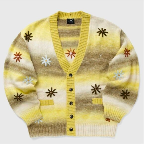 Patta Peace & Love Knitted Cardigan Sweater (L) - Picture 1 of 8